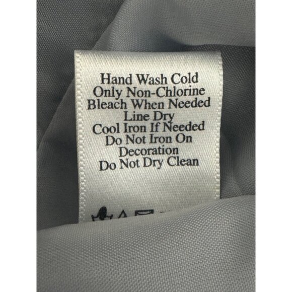 Coldwater Creek Gray Silver Dress & Long Jacket Size 12 Mother of Bride Wedding - Picture 8 of 11